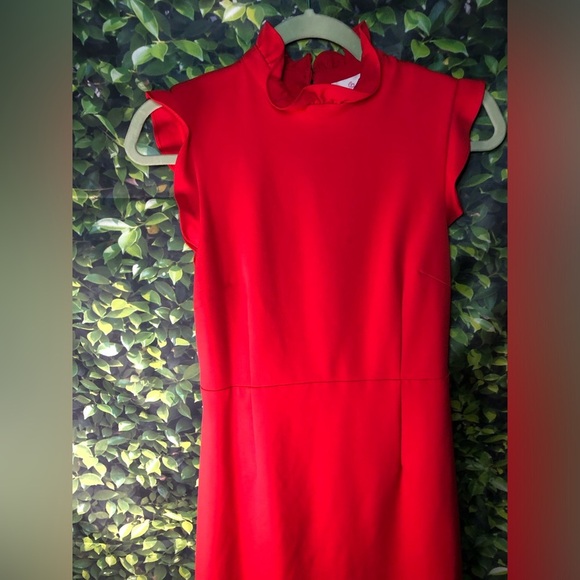 Julie Brown Mya Red Sheath Dress 2 - Picture 4 of 15